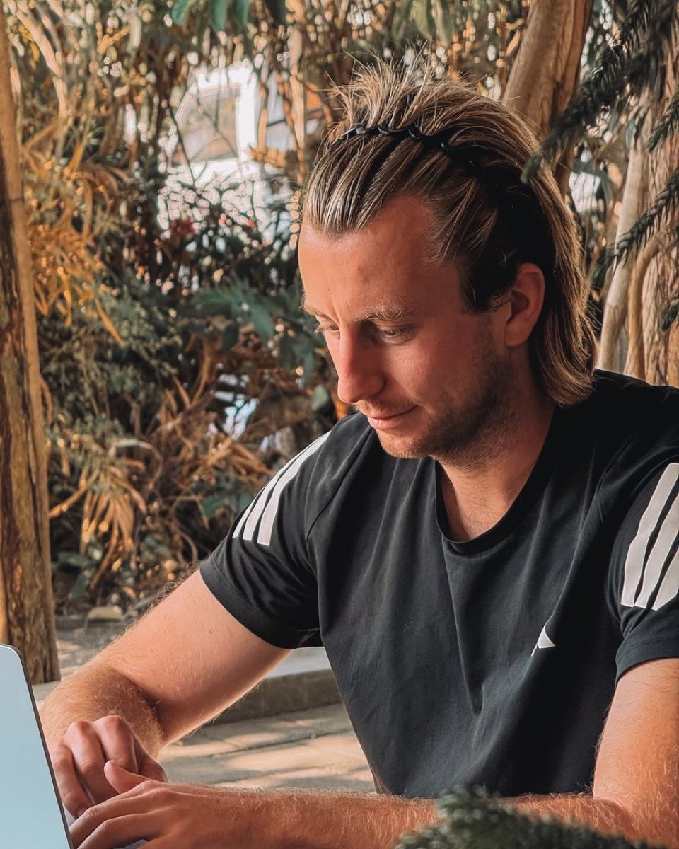 Julien at work